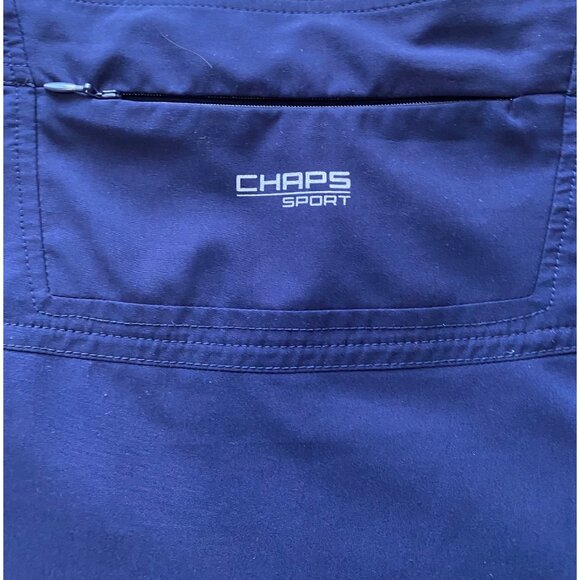 CHAPS SPORT Ralph Lauren Navy Blue Flared Tennis Golf Skort Women Skirt Plus 20W - Picture 3 of 6